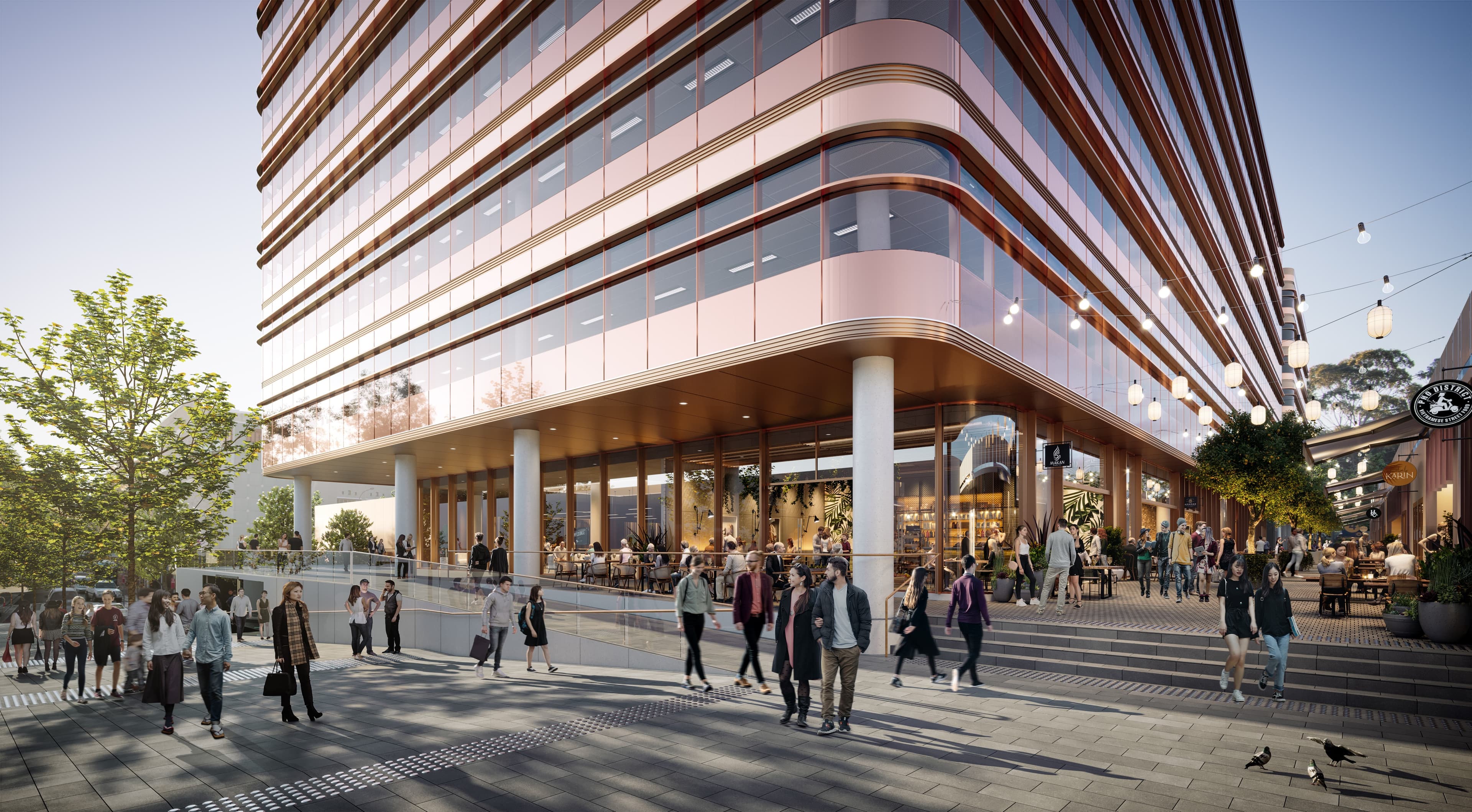 Bankstown vision Eat Street Render